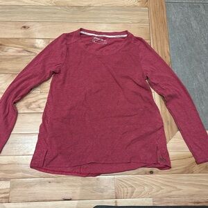 Eddie Bauer women’s small long sleeve waffle shirt